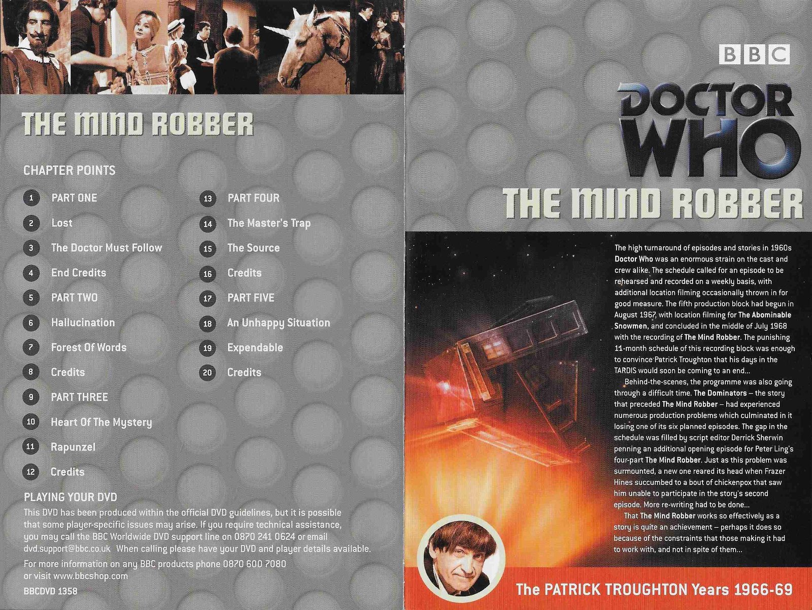 Inserts from BBCDVD 1358